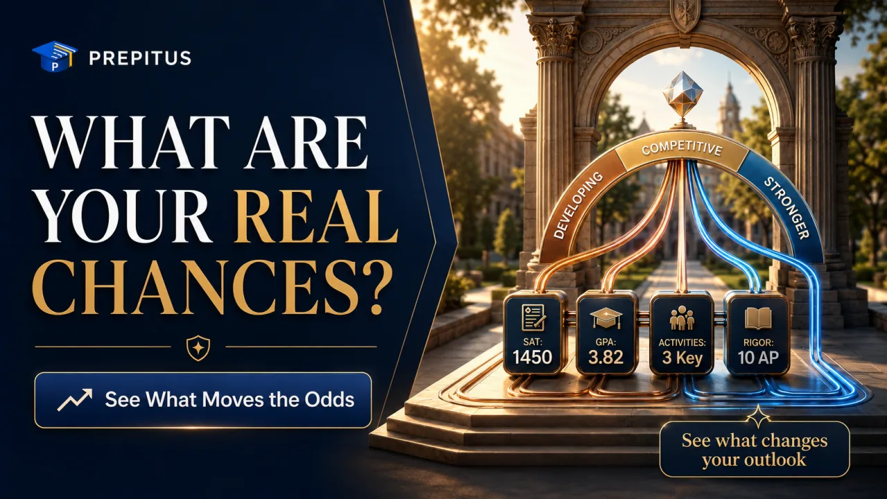 College admission chances estimator tool